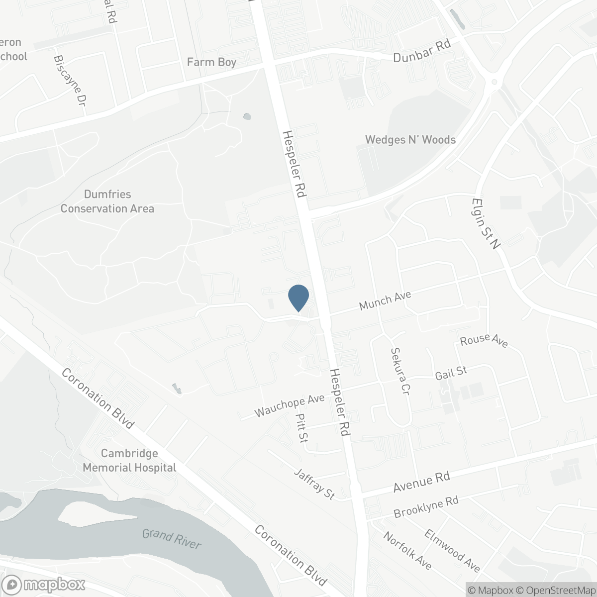 905 - 190 HESPELER ROAD, Cambridge, Ontario N1R 8B8